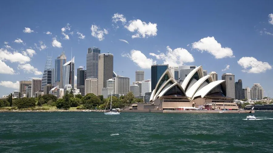 Richest country in Oceania 2026 – Sydney Opera House and harbour skyline symbolizing Australia's economic strength and wealth