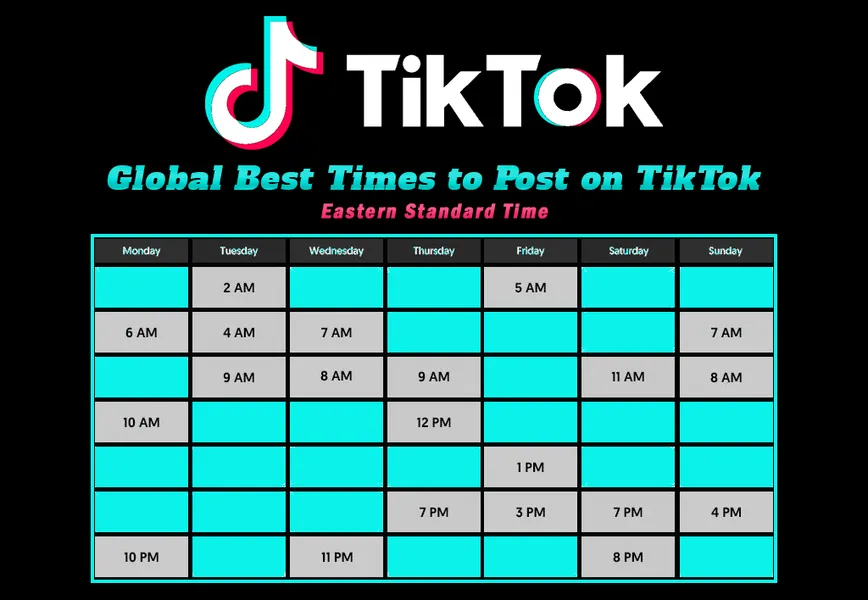 Best time to post on TikTok in 2026