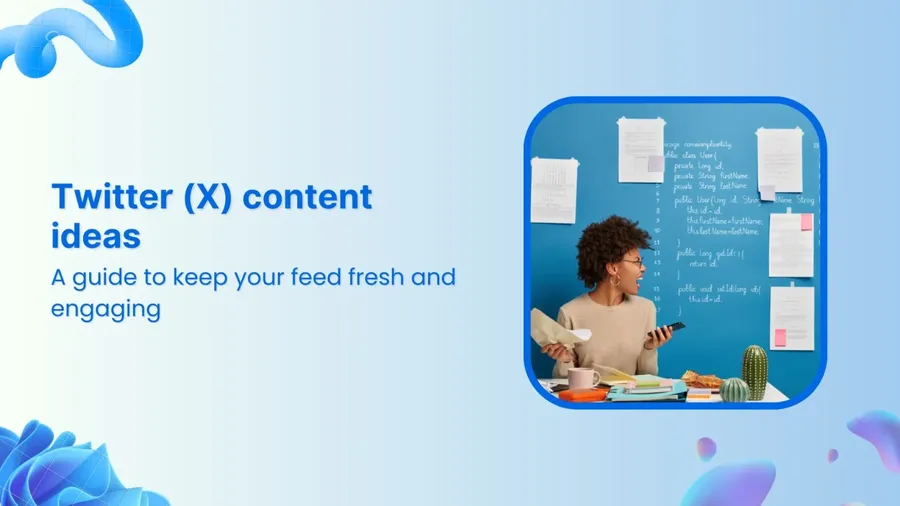 Creative content ideas for X Twitter 2026