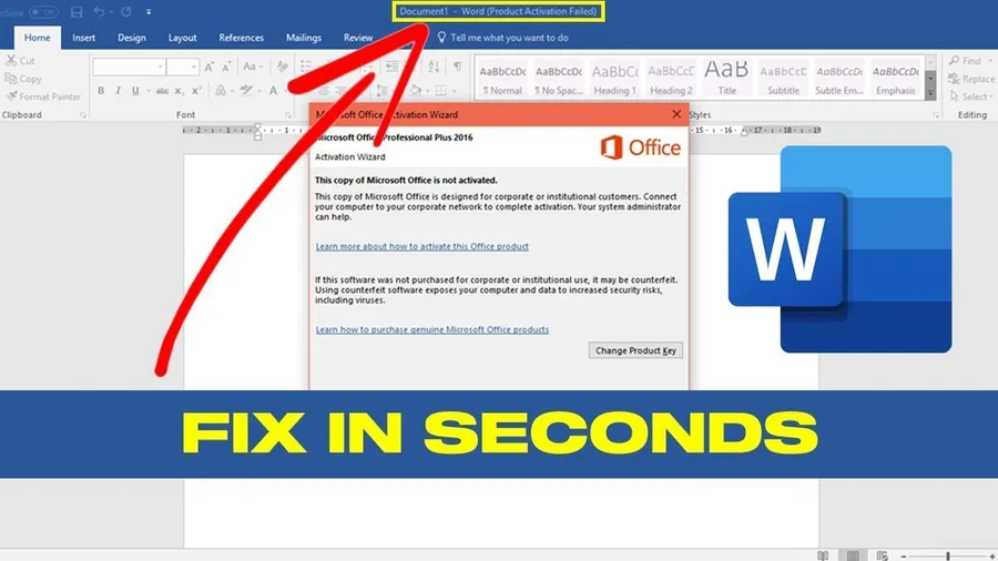 How to fix Microsoft Office activation error on Windows