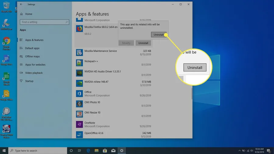How to correctly uninstall programs on Windows