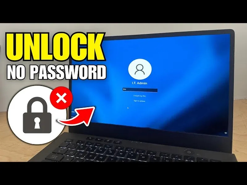 How to Unlock a Laptop Forgotten Password How to unlock a laptop if you forgot the password Windows 11 10