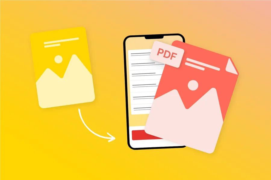 How to convert images to PDF on phone step by step Android and iPhone