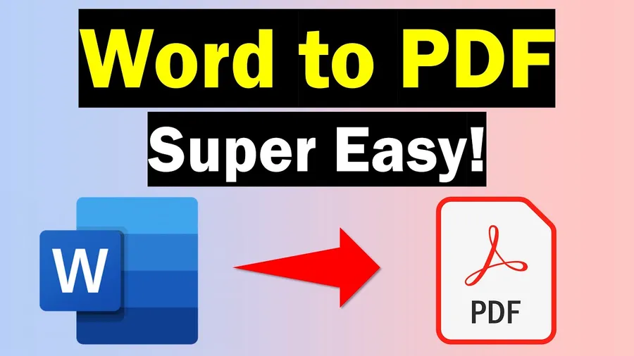 How to convert Word to PDF step by step with free tools