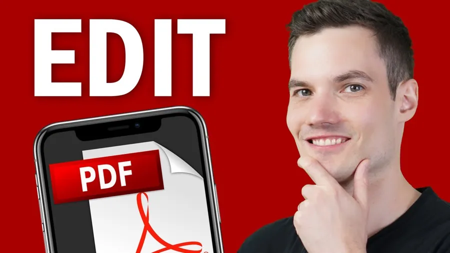 How to edit text and images in a PDF file