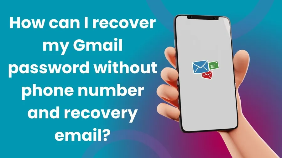 Google account recovery page showing 'Try another way' without email option screenshot