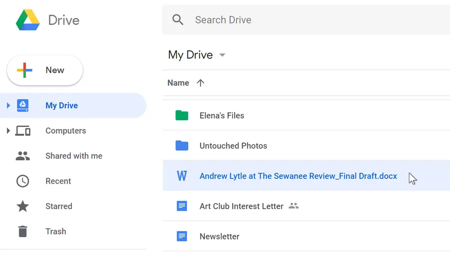 How to upload and store files in Google Drive