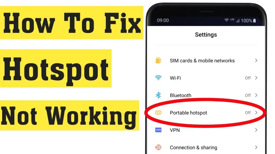 How to fix hotspot not working on Android troubleshooting steps