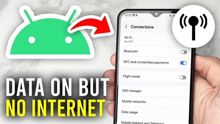 How to fix mobile data connected but no internet on Android step by step