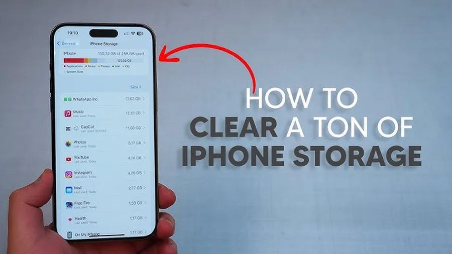 How to free up storage on iPhone 2026 guide with before and after storage stats