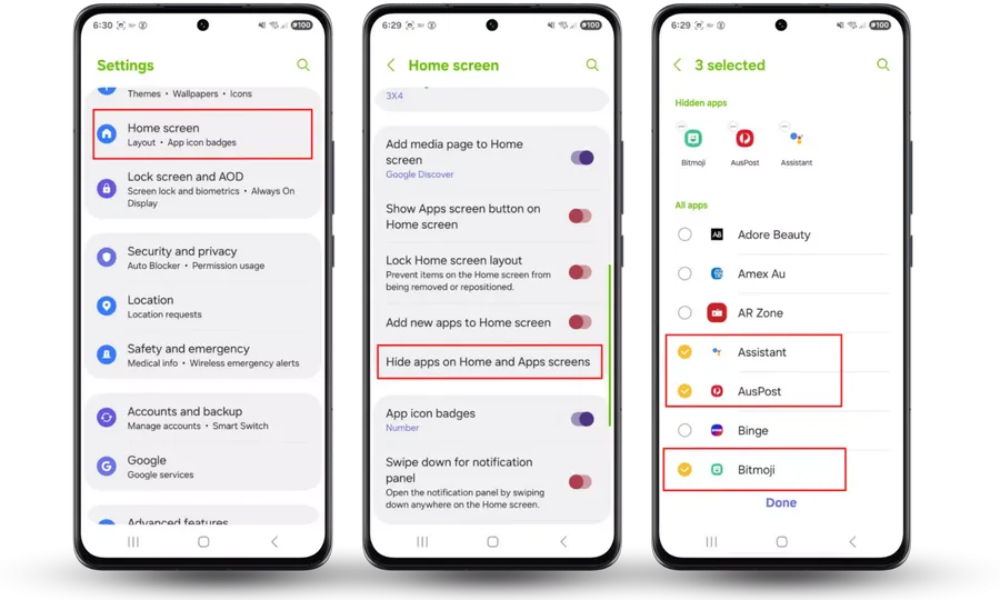How to hide apps on Android phones step by step