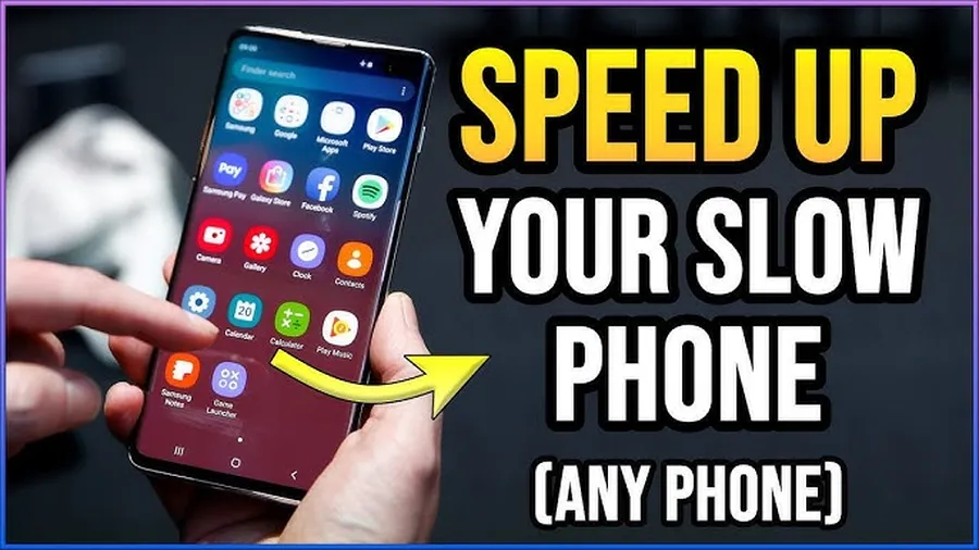Make Your Phone Run Faster How to make my phone run faster tips and steps illustration