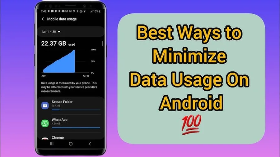 Save mobile data on Android
