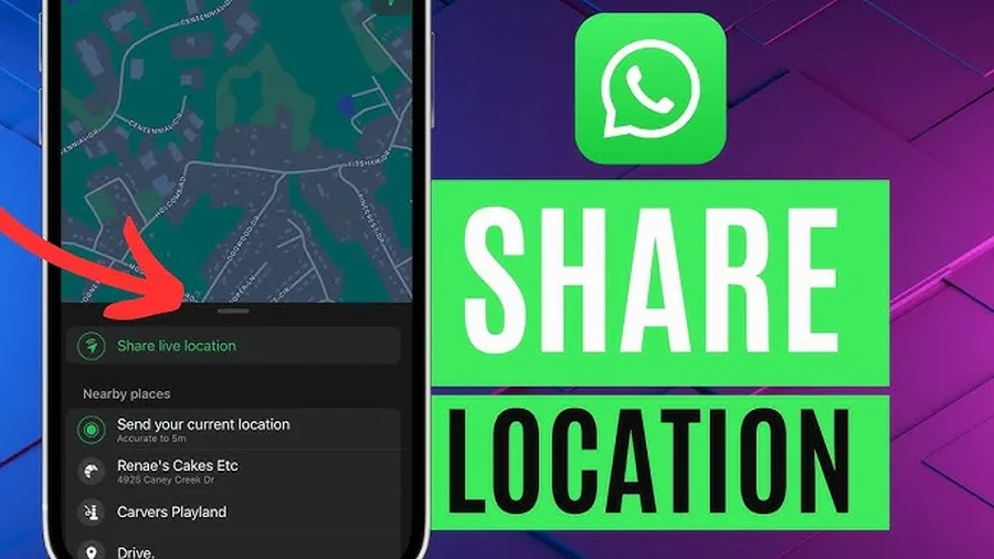 How to share your live location via WhatsApp