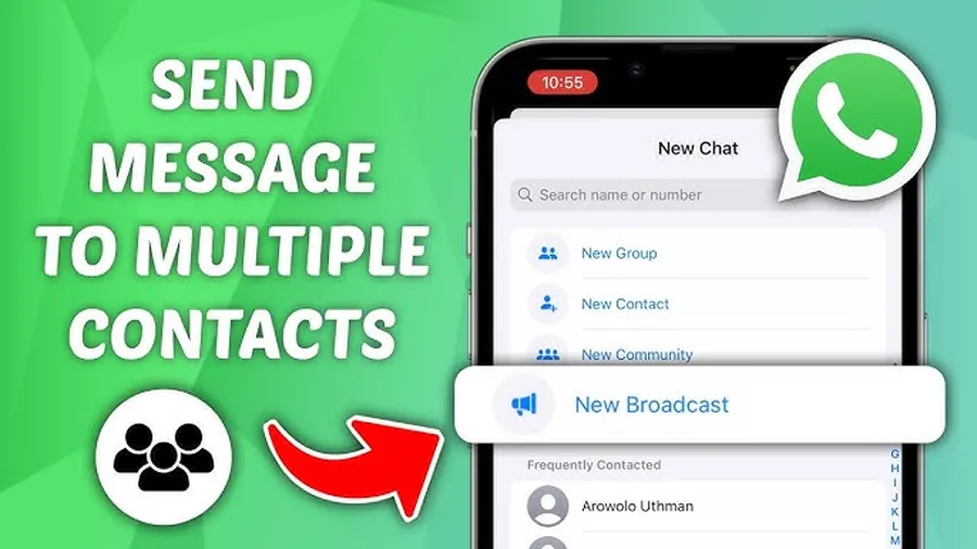 How to use broadcast lists on WhatsApp