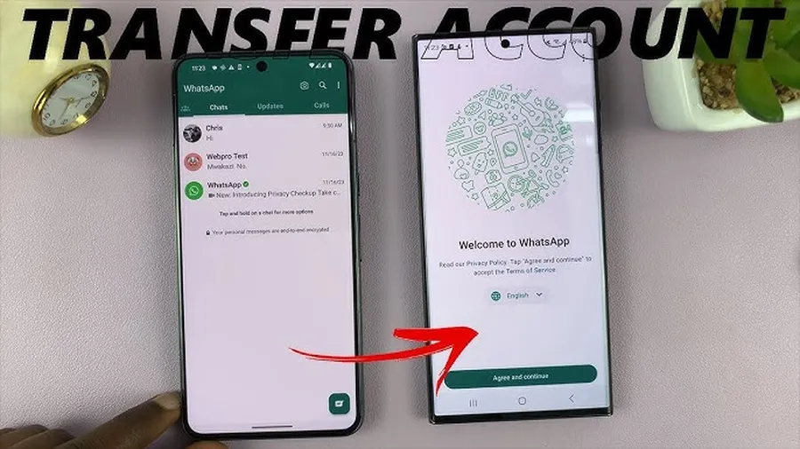 How to Transfer WhatsApp to a New Phone WhatsApp chat backup and restore screenshot