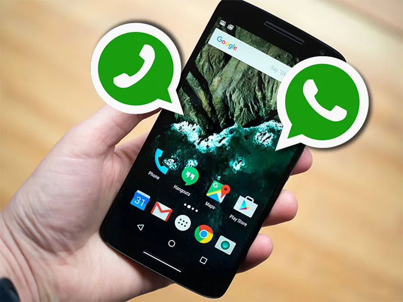 How to Use Two WhatsApp Accounts on One Phone WhatsApp multi-account switcher and add account screen screenshot
