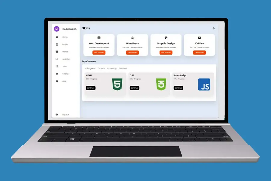 School Management System developed by Waridi Tech – fees, exams, attendance, portal